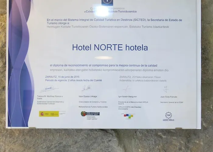 Norte Hotel Zarautz